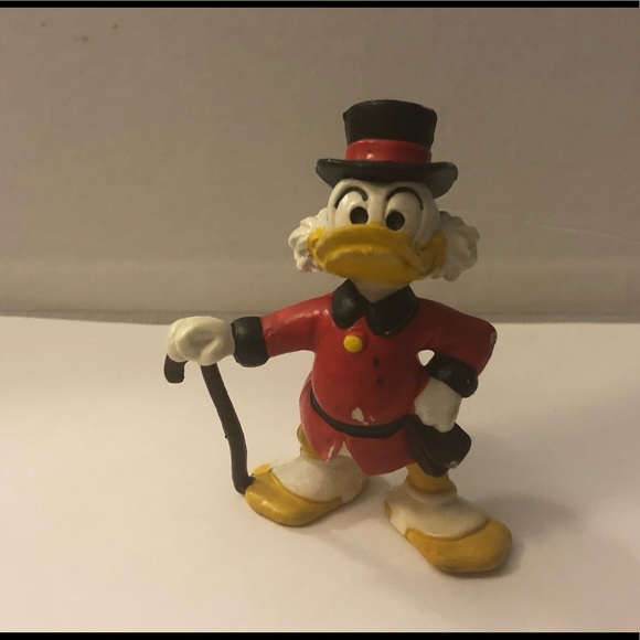 Disney Other - ⭐️3/$25⭐️ Scrooge McDuck Figurine: Mickey's Christmas Carol